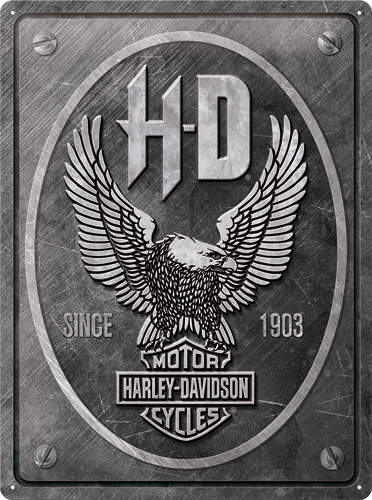 Harley-Davidson Eagle Tin Sign