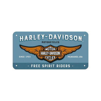 Harley-Davidson Hanging Sign 10 x 20 cm