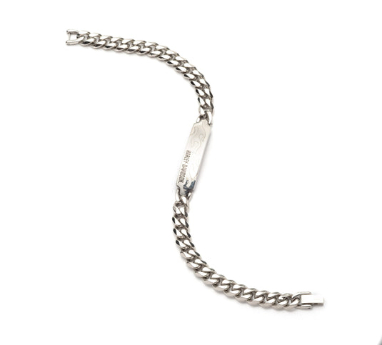 Men's HD Flame ID Bracelet - Flex/Black