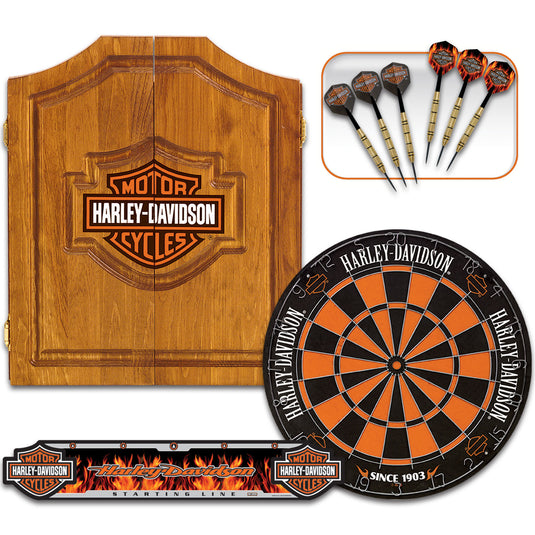 Harley-Davidson Bar & Shield Dart Board
