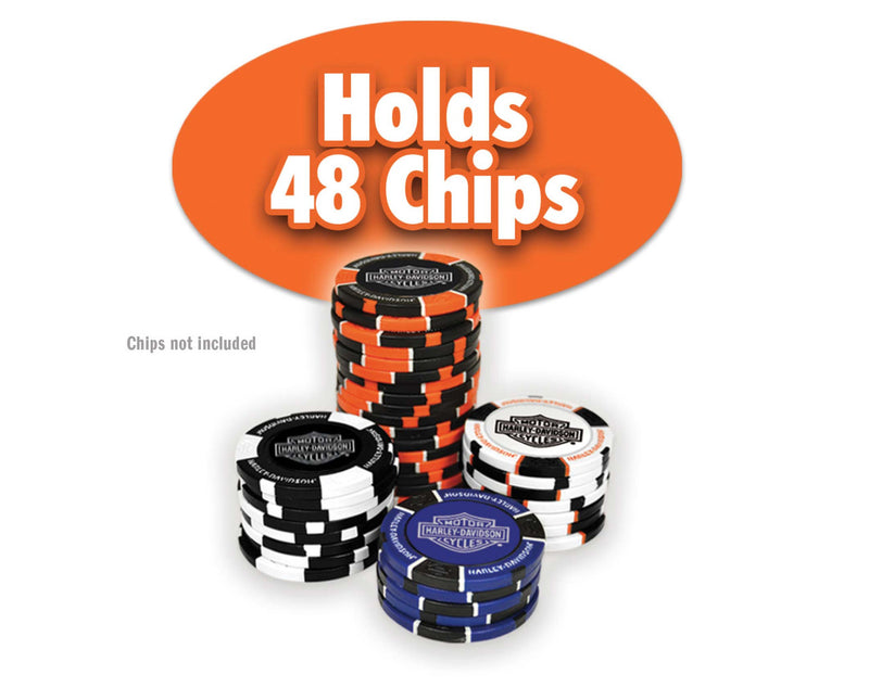 Load image into Gallery viewer, HD Bar and Shield Poker Chip Collector's Magnetic Frame

