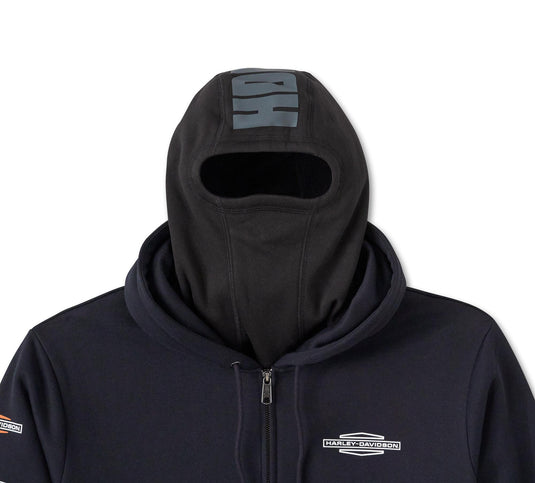 Roaring Balaclava Hoodie - Harley Black
