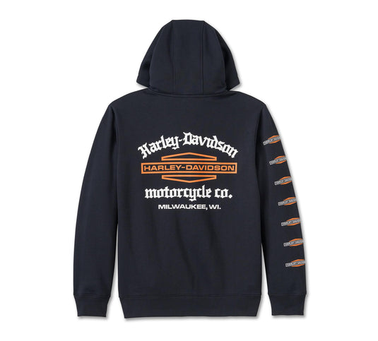 Roaring Balaclava Hoodie - Harley Black