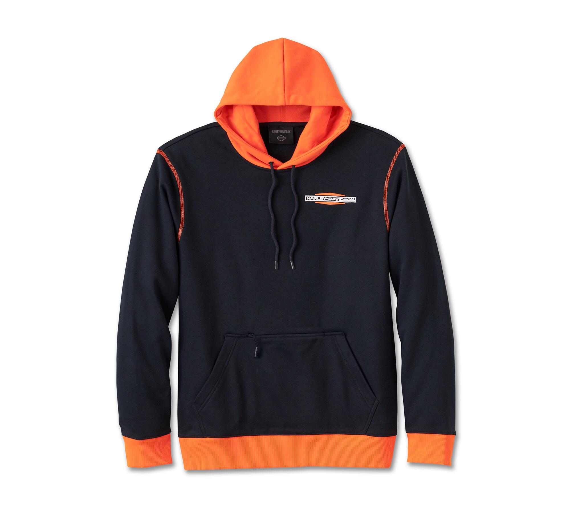 パーカー・フーディ HUECLOSET PIGMENT HARLEY HOODIE (3 colors) BTR454 Men's Sweatshirts & Hoodies – West Coast Harley-Davidson