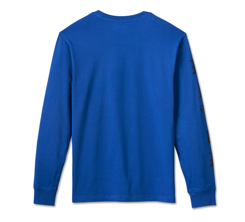 Load image into Gallery viewer, Men&#39;s Old English Stacked Bar &amp; Shield Tee - Surf the Web
