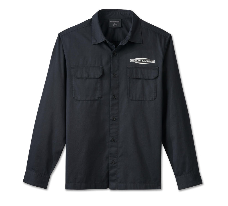Men's Wrench Crew Mechanics Long Sleeve Shirt – West Coast Harley-Davidson