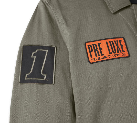 Working Man Overshirt - Grape Leaf