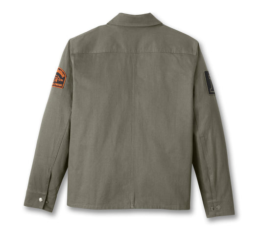 Working Man Overshirt - Grape Leaf