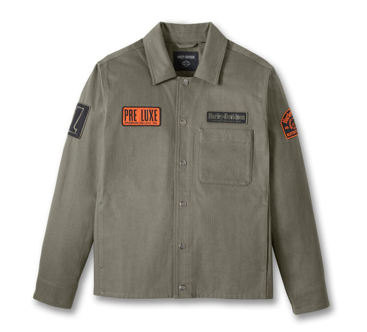 Working Man Overshirt - Grape Leaf