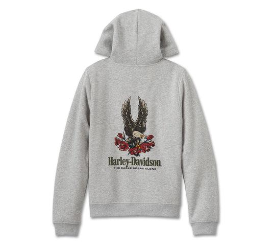 Women's Harley-Davidson Forever Flannel Lined Full Zip Hoodie