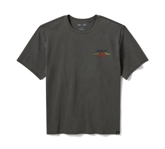 Dickies x H-D 1930's Moto Racer Heavyweight Pigment Dyed Tee.