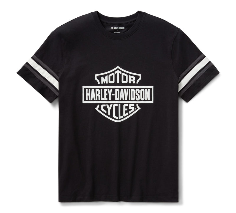 Load image into Gallery viewer, H-D Essential Stripe '03 Tee - Harley Black
