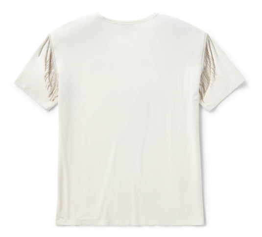 Women's Vintage Fringe Upswept Eagle Tee