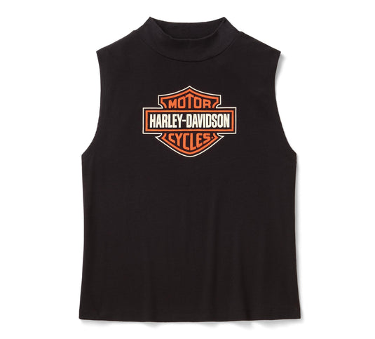 Women's H-D Essential Rib Mock Neck