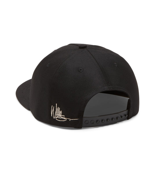 Willie G. Silver Wings Leather Patch Adjustable Baseball Cap