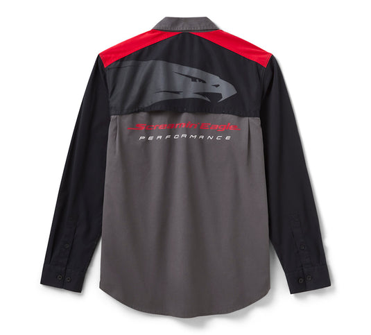 Men's Screamin' Eagle Vented Mechanics Shirt