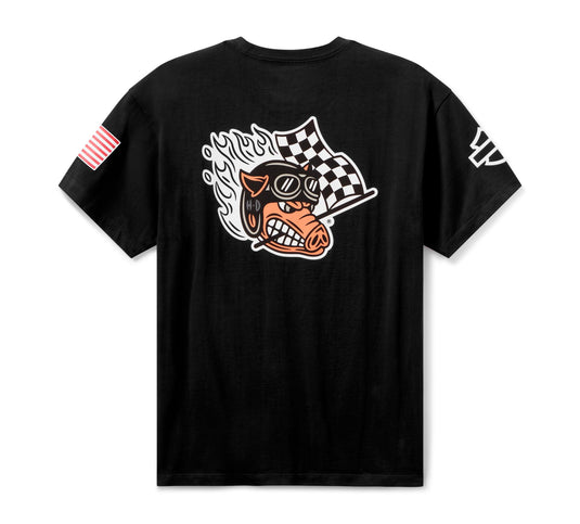 Factory Racing Fast Johnnie Tee - Harley Black