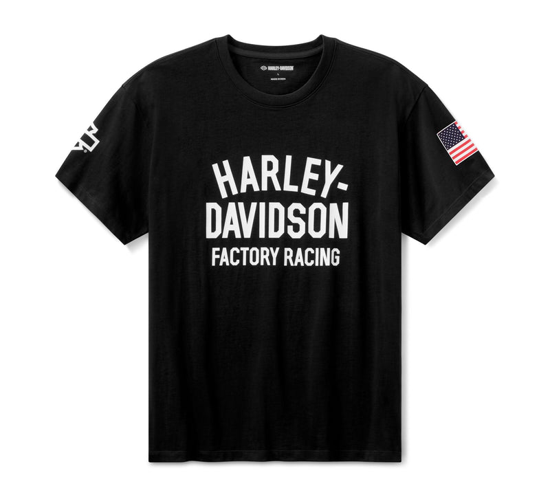 Load image into Gallery viewer, Factory Racing Fast Johnnie Tee - Harley Black
