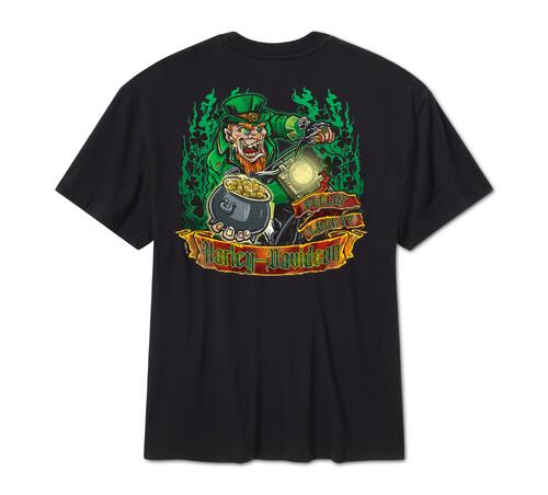 Load image into Gallery viewer, Men's H-D Feeling Lucky Short Sleeve Tee
