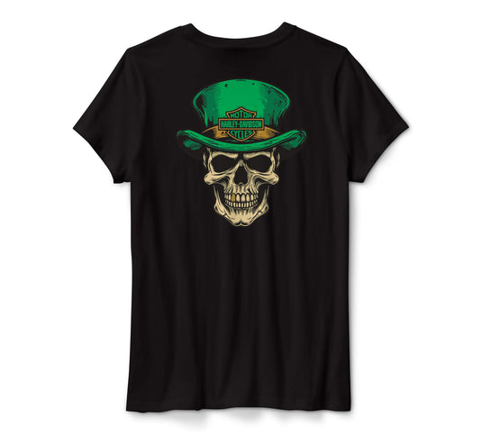 Women's H-D Skully McGee Short Sleeve Crew Tee