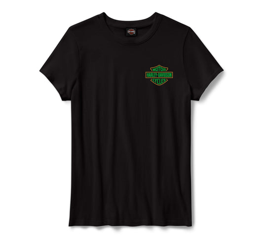 Women's H-D Skully McGee Short Sleeve Crew Tee