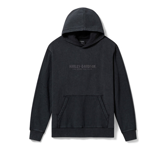 Men's Willie G Dark Custom Skull Pullover Hoodie