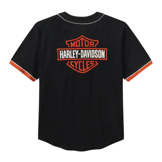 Harley-Davidson Baseball Jersey Essential Bar & Shield black