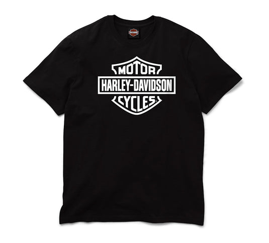 Men's H-D Standard Bar & Shield Tee - Harley Black