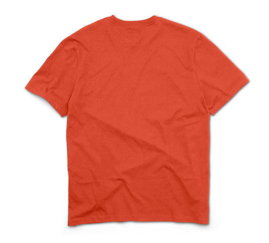 Men's H-D Standard Bar & Shield Tee - Orange