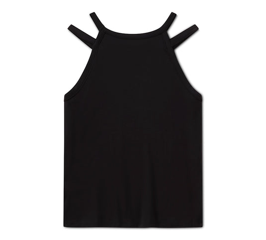 Women's Bling Immortal Shoulder Strap Top