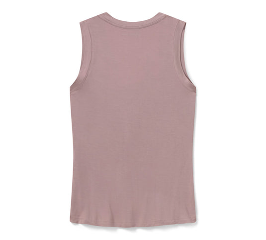 Women's Bling Iron Rose Tank