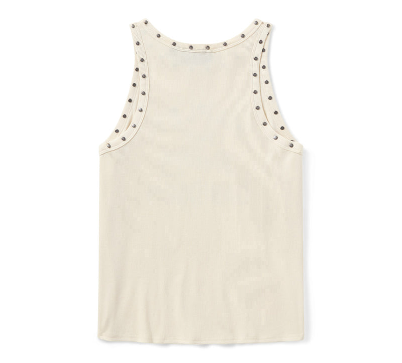 Load image into Gallery viewer, Women's H-D American Classic Studded Tank - Birch
