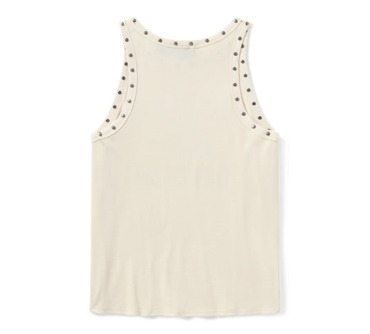 Women's H-D American Classic Studded Tank - Birch