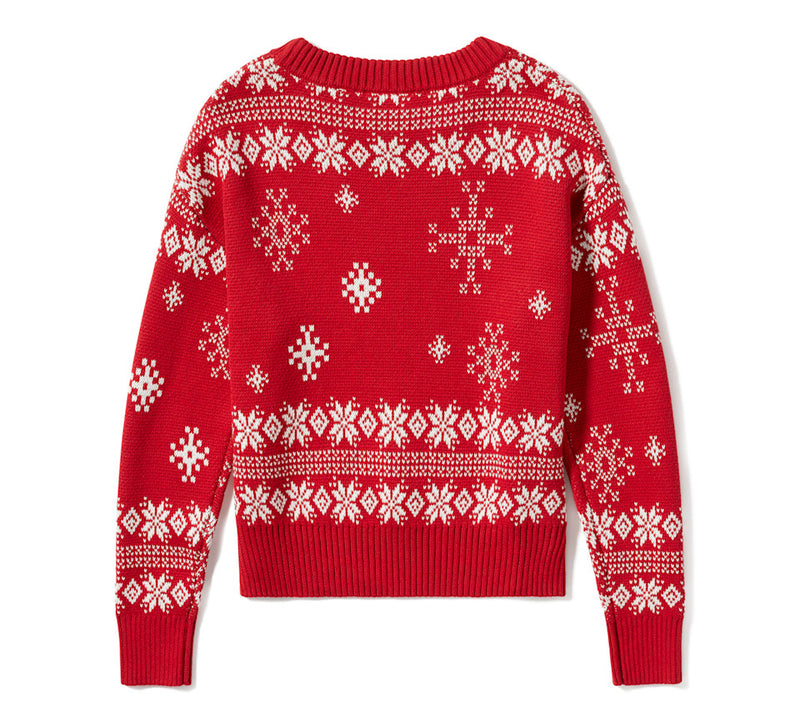 Load image into Gallery viewer, Women's Harley Holiday Sweater - Chili Pepper
