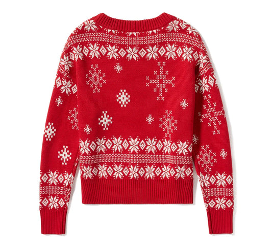 Women's Harley Holiday Sweater - Chili Pepper