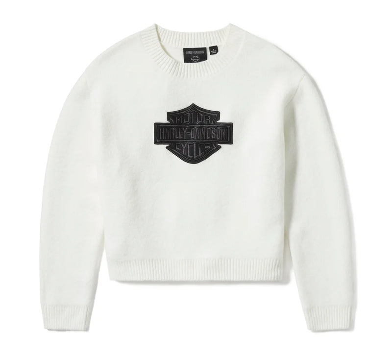 Load image into Gallery viewer, Women&#39;s Bar &amp; Shield Sweater

