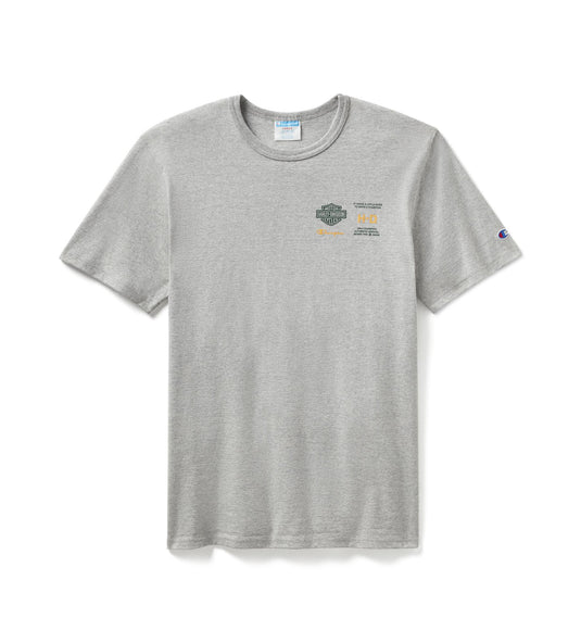 Champion x Harley-Davidson Fanatic Tee - Black & Silver