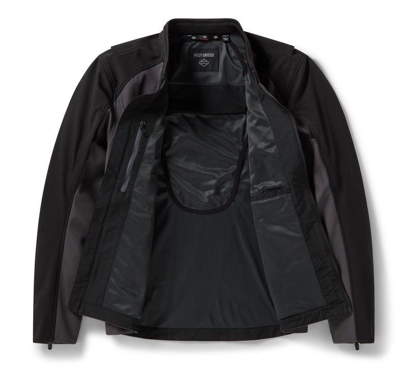 Load image into Gallery viewer, Men's Willie G Skull Soft Shell Riding Jacket
