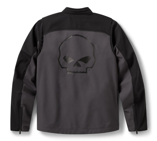 Men's Willie G Skull Soft Shell Riding Jacket