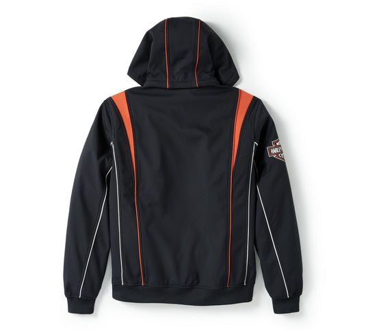 Idyll Windproof Soft Shell Jacket - Harley Black