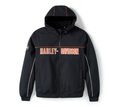 Idyll Windproof Soft Shell Jacket - Harley Black