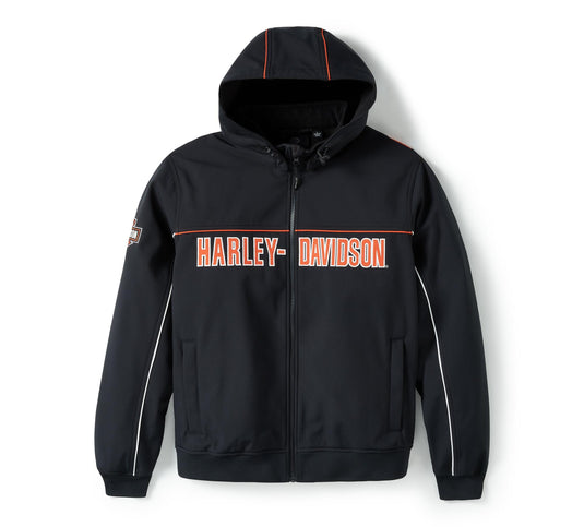 Idyll Windproof Soft Shell Jacket - Harley Black