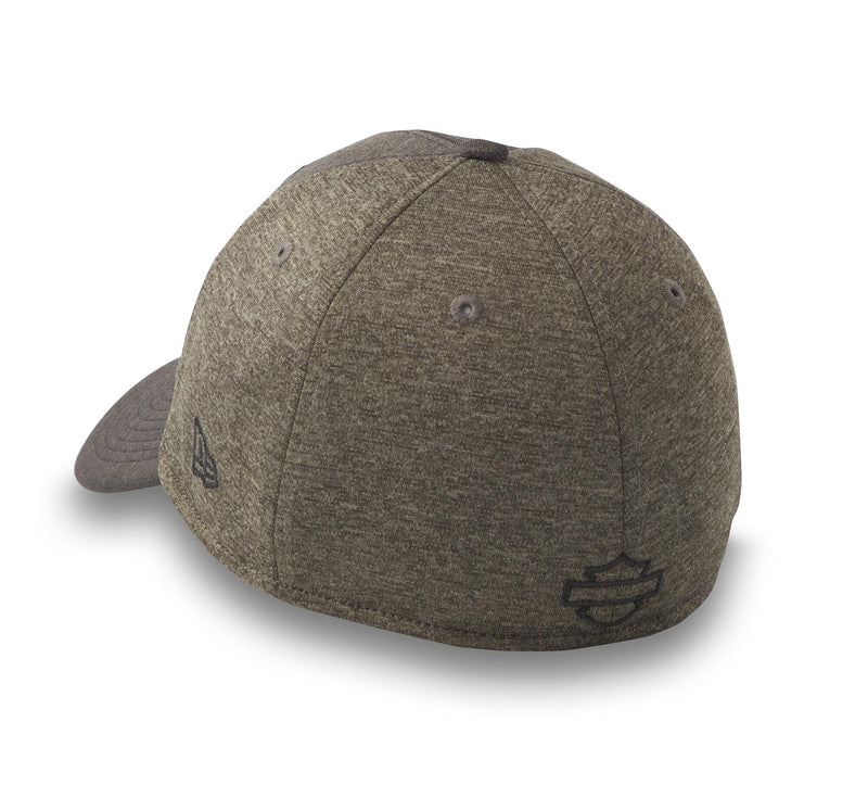 Load image into Gallery viewer, Drop H 39THIRTY Shadowtech Heather Stretch-Fit Basbeall Hat - Dark Charcoal
