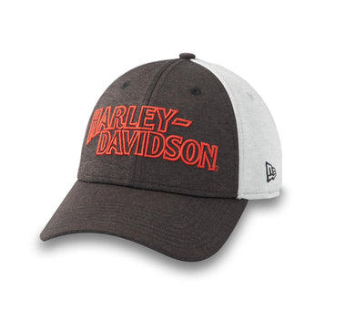 Drop H 39THIRTY Shadowtech Heather Stretch-Fit Basbeall Hat - Medium Grey Heather