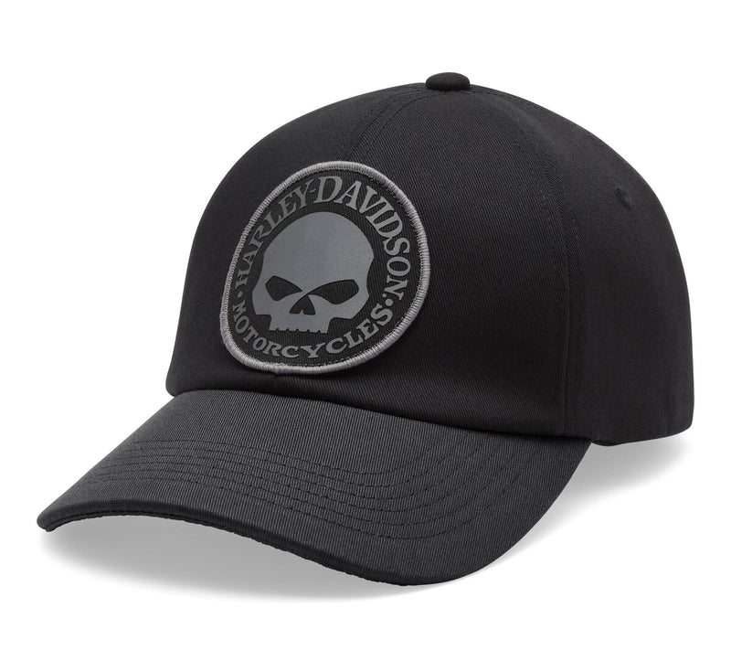 Load image into Gallery viewer, Men's Willie G Skull Softail Stretch Fit Cap
