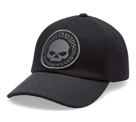 Men's Willie G Skull Softail Stretch Fit Cap