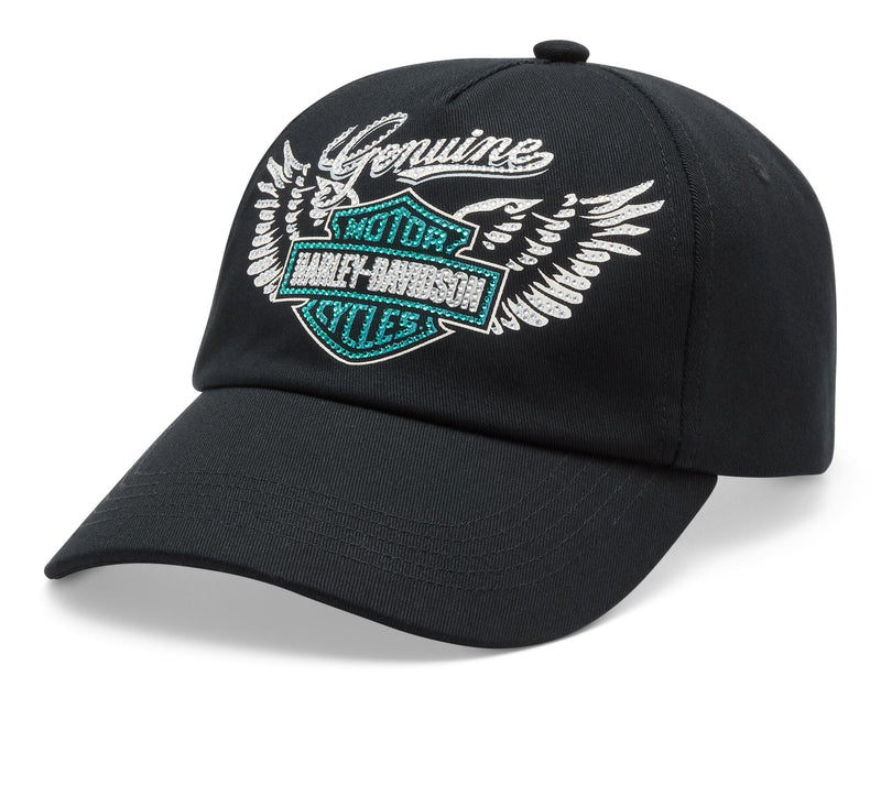 Load image into Gallery viewer, Women's Winged Bling Ballcap
