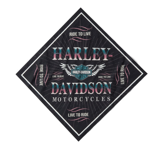 Women's Ombre Harley-Davidson Bandana - Harley Black