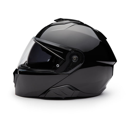 H-D Capstone Sun Shield III H35 Modular Helmet- Gloss Black