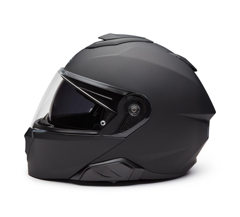 Load image into Gallery viewer, H-D Capstone Sun Shield III H35 Modular Helmet- Matte Black
